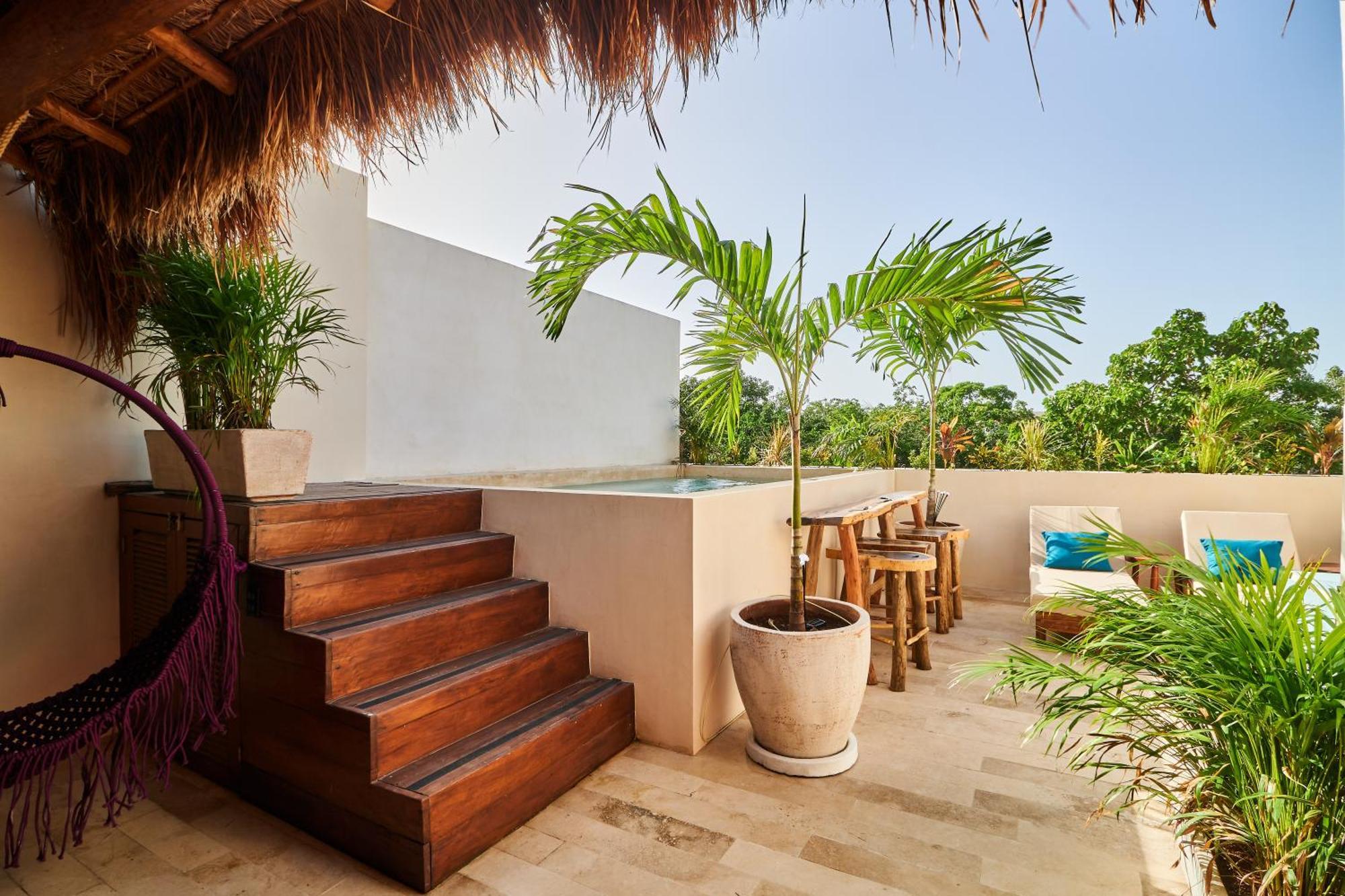 Spacious & Comfy Penthouse Oasis With Plunge Pool Tulum Ngoại thất bức ảnh